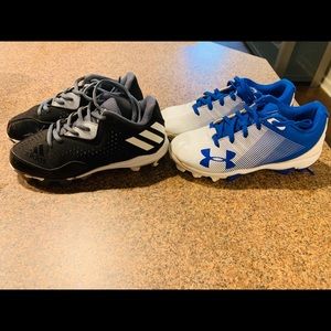 Adidas & Under Armour cleats sports